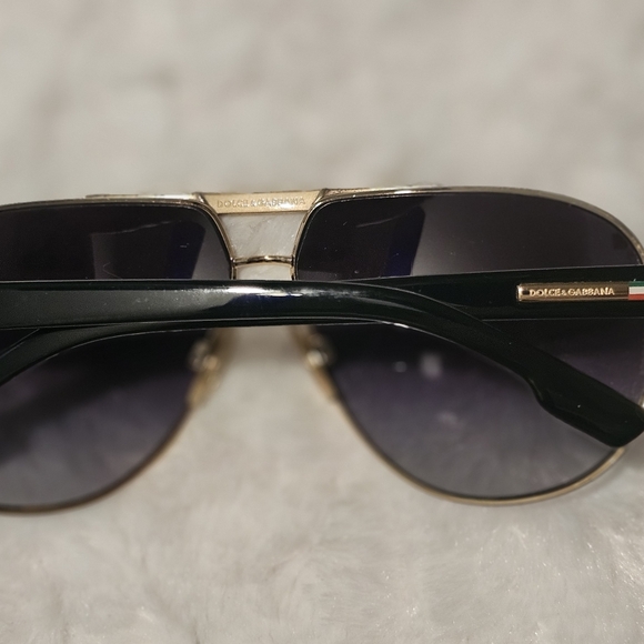 Dolce & Gabbana DG 2099 Aviator Sunglasses With Case - Picture 4 of 9